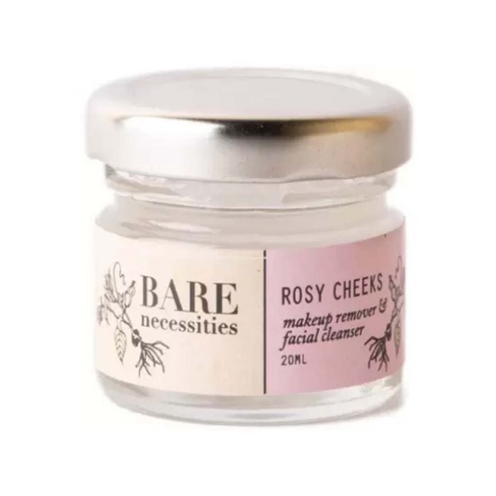 BARE NECESSITIES ROSY CHEEKS MAKEUP REMOVER AND FACIAL CLEANSER