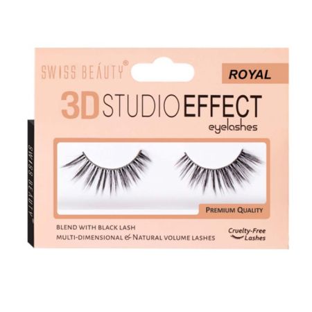 Swiss Beauty 3d Studio Effect Eyelashes - RoyalSwiss Beauty 3d Studio Effect Eyelashes - Royal