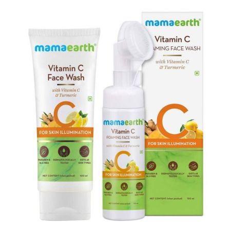 Mamaearth Vitamin C Foaming Facewash